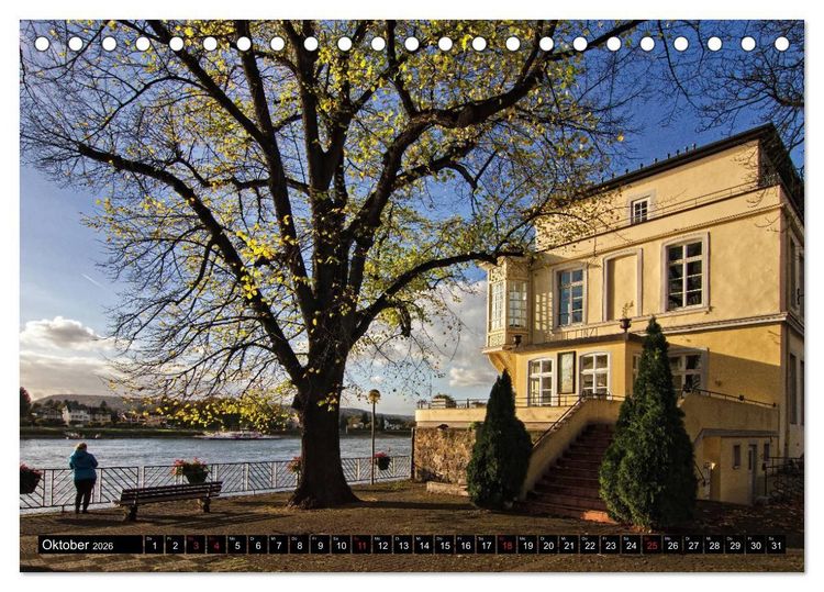 Produktbild: Stadtansichten, Linz am Rhein die bunte Stadt (Tischkalender 2026 DIN A5 quer), CALVENDO Monatskalender