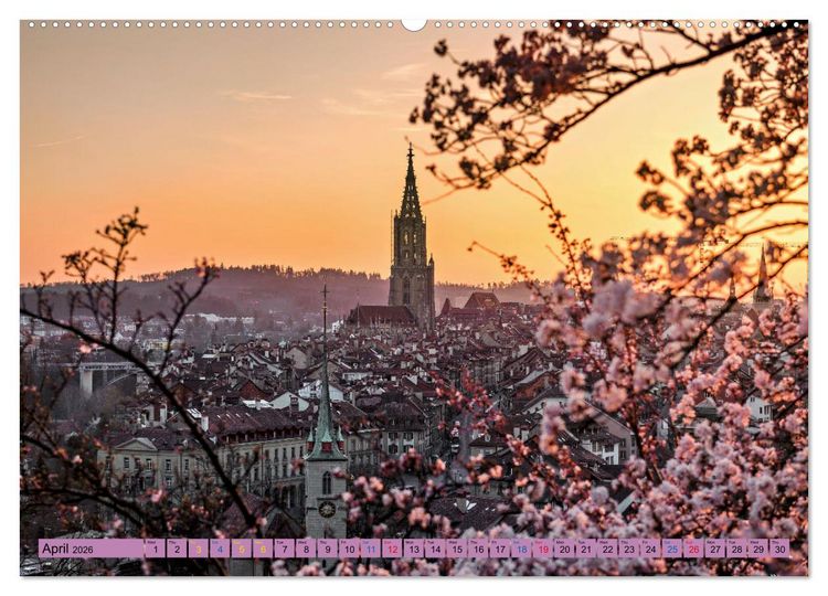 Produktbild: Amazing Berne - Switzerland (Wall Calendar 2026 DIN A2 landscape), CALVENDO 12 Month Wall Calendar