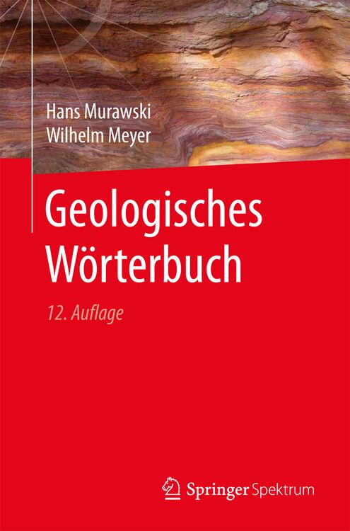 Produktbild: Geologisches Wörterbuch