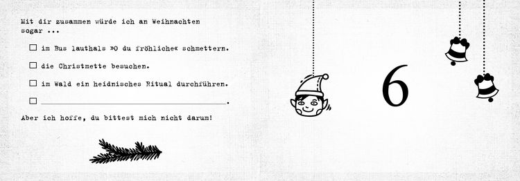 Produktbild: Was ich an dir mag &ndash; Adventskalender