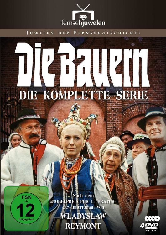 Produktbild: Die Bauern - Die komplette Serie: Teil 1-13 (Filmjuwelen) [4 DVDs]