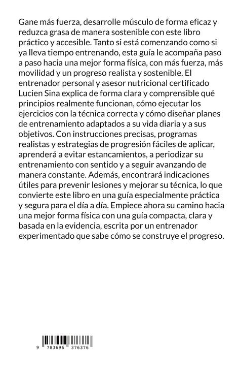 Produktbild: Entrenamiento de Fitness