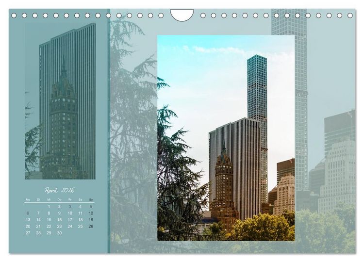 Produktbild: New York - einmal anders (Wandkalender 2026 DIN A4 quer), CALVENDO Monatskalender