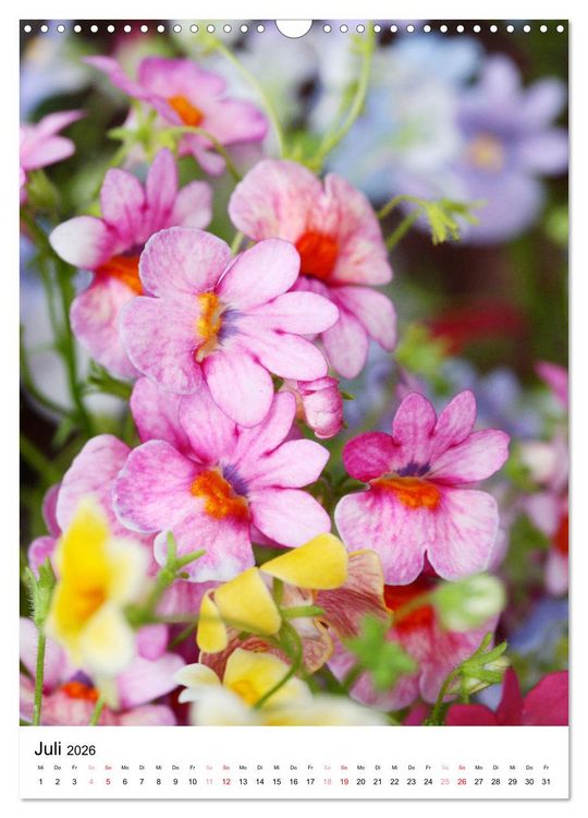 Produktbild: Ein Jahr voller Blumen (Wandkalender 2026 DIN A3 hoch), CALVENDO Monatskalender