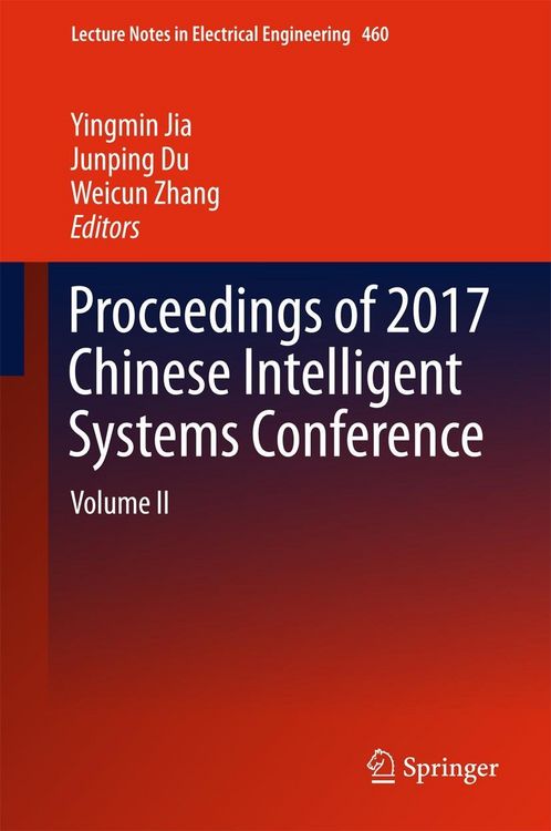 Produktbild: Proceedings of 2017 Chinese Intelligent Systems Conference