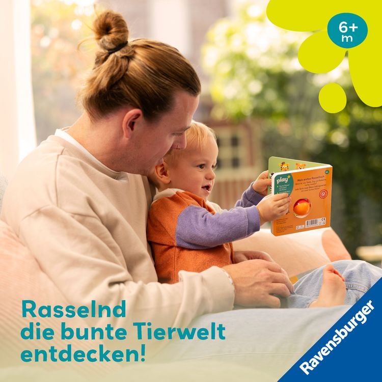 Produktbild: Play+ Schütteln, rasseln, spielen Erste Tiere - ab 6 Monate