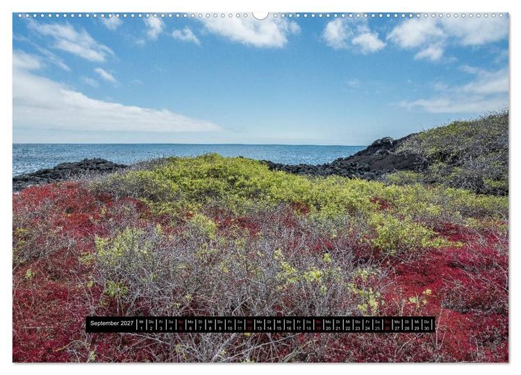 Produktbild: Galapagos- Landschaften (Wandkalender 2027 DIN A2 quer), CALVENDO Monatskalender