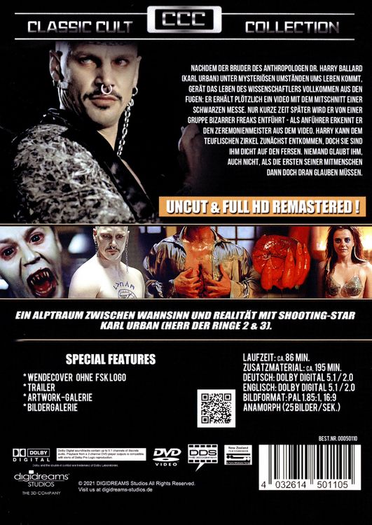 Produktbild: Die unwiderlegbare Wahrheit &uuml;ber D&auml;monen - Uncut & Full HD Remastered (Classic Cult Collection)