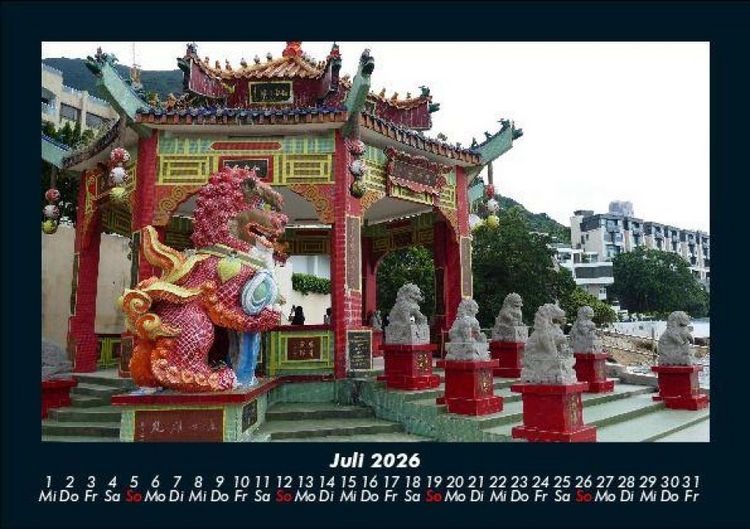 Produktbild: Tempel unserer Erde 2026 Fotokalender DIN A5
