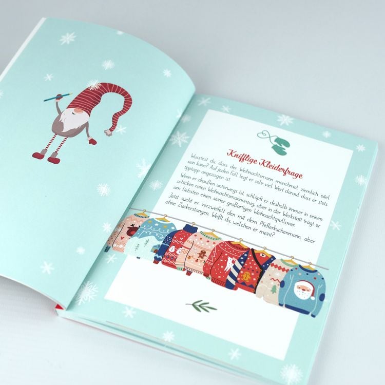 Produktbild: Heute zieht ein Wichtel bei uns ein &ndash; Weihnachtliche R&auml;tsel f&uuml;r die Adventszeit