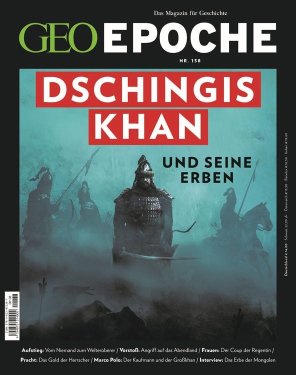 Produktbild: GEO Epoche / GEO Epoche/ GEO Epoche 138/2026 - Dschingis Khan und seine Erben