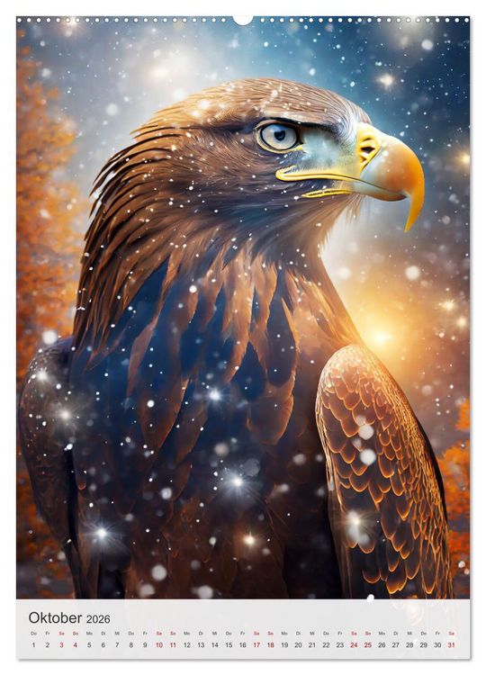 Produktbild: Mystische Begleiter (Wandkalender 2026 DIN A2 hoch), CALVENDO Monatskalender