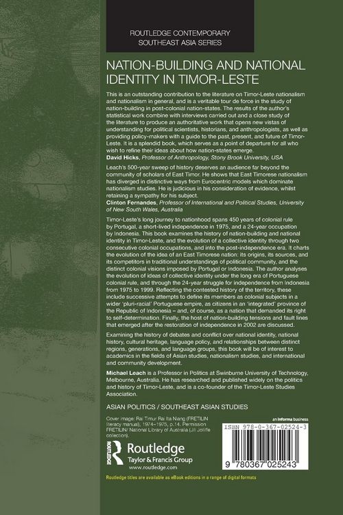 Produktbild: Nation-Building and National Identity in Timor-Leste