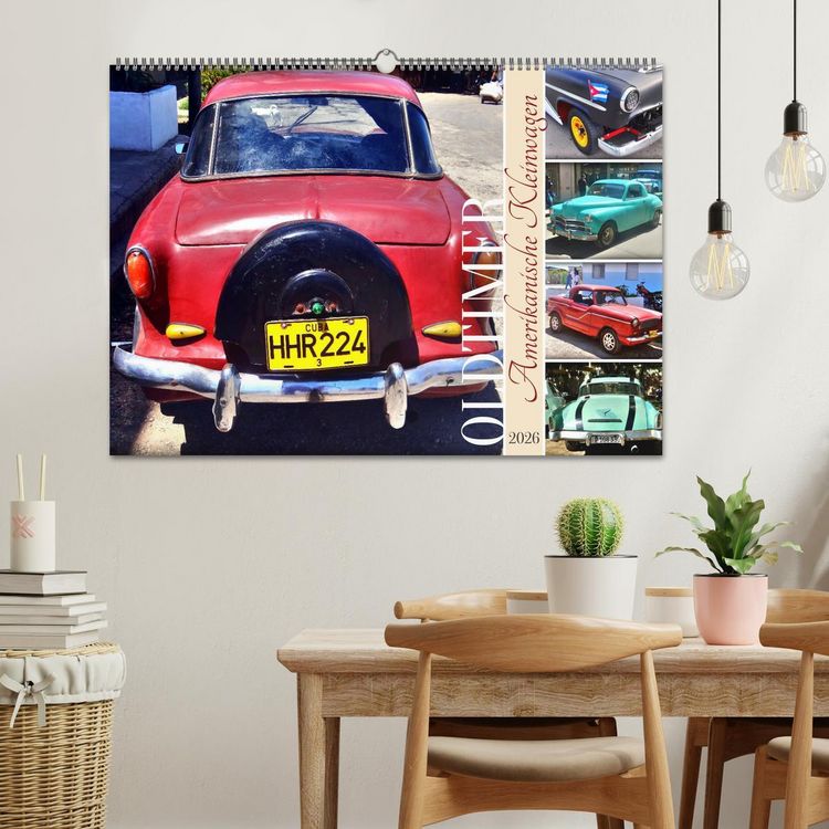 Produktbild: Amerikanische Kleinwagen - Oldtimer (Wandkalender 2026 DIN A2 quer), CALVENDO Monatskalender