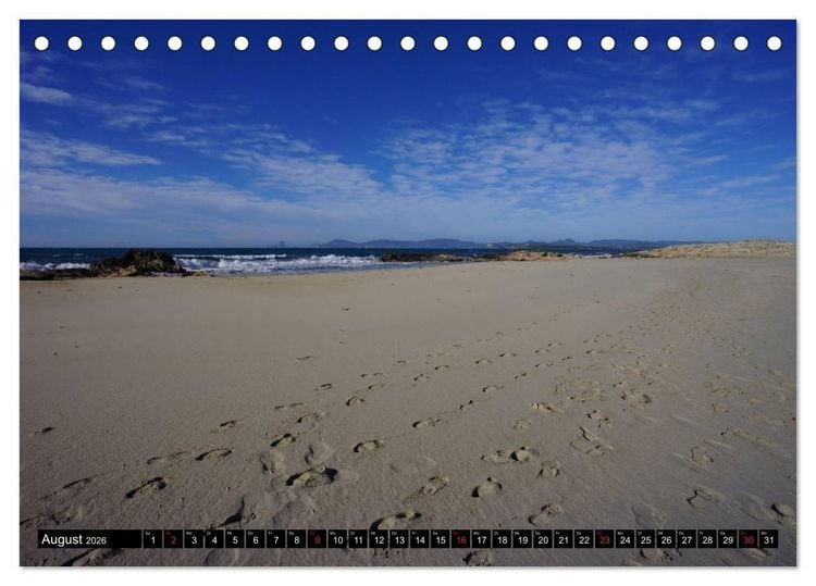 Produktbild: Formentera - Mittelmeerinsel voller Magie (Tischkalender 2026 DIN A5 quer), CALVENDO Monatskalender