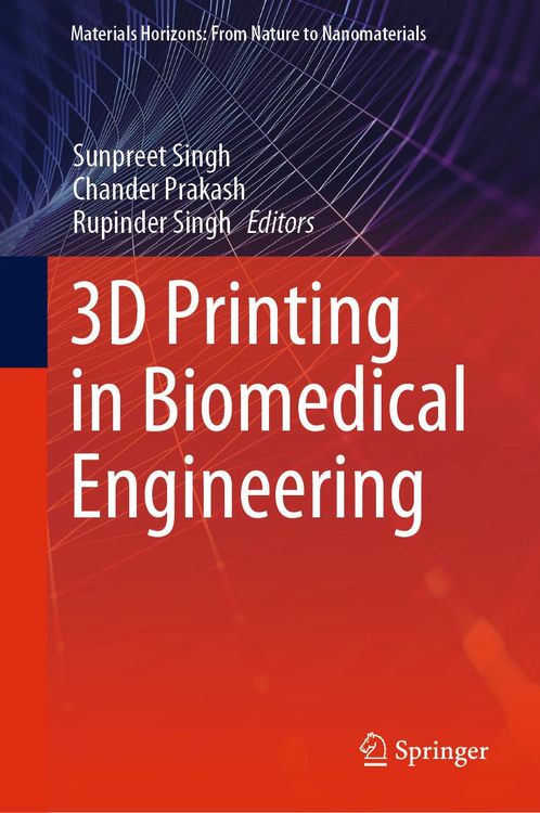Produktbild: 3D Printing in Biomedical Engineering