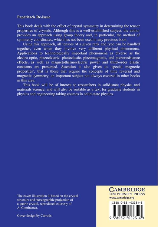 Produktbild: Crystal Properties Via Group Theory