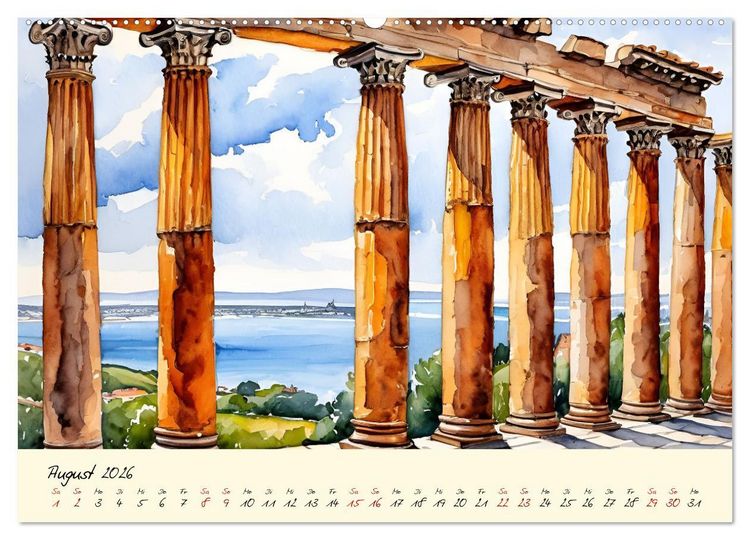 Produktbild: T&uuml;rkei - Land auf zwei Kontinenten (Wandkalender 2026 DIN A2 quer), CALVENDO Monatskalender