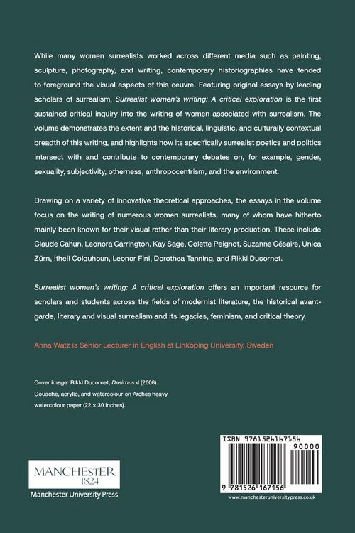 Produktbild: Surrealist women's writing