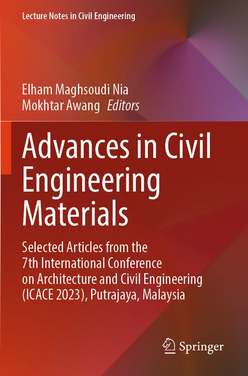 Produktbild: Advances in Civil Engineering Materials