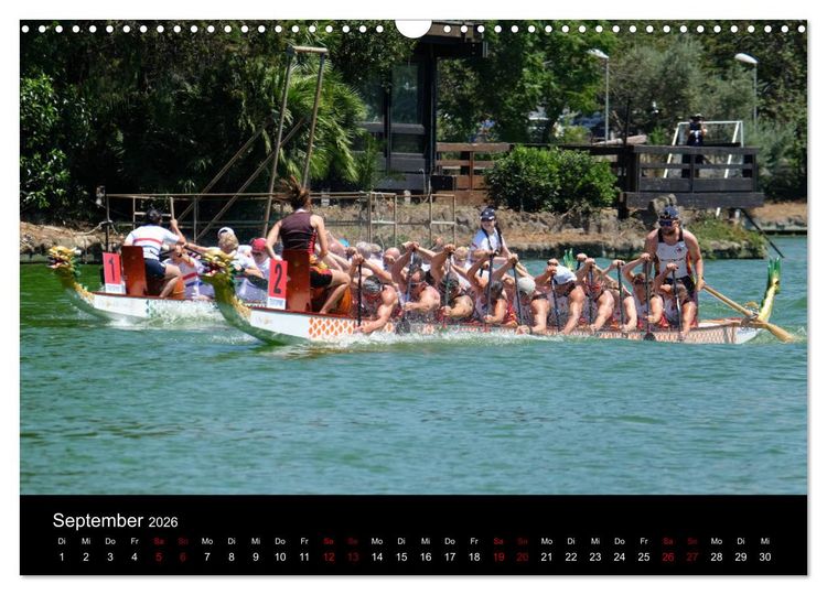 Produktbild: Drachenboot - MissionRome (Wandkalender 2026 DIN A3 quer), CALVENDO Monatskalender