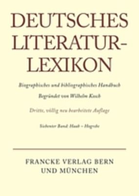 Produktbild: Deutsches Literatur-Lexikon / Haab - Hogrebe