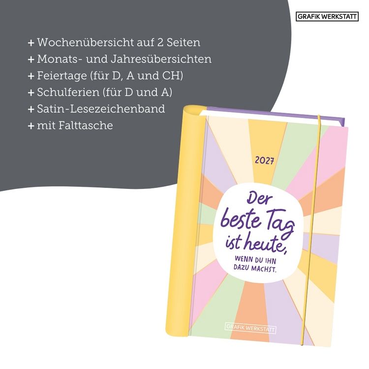 Produktbild: Terminplaner 2027 Der beste Tag