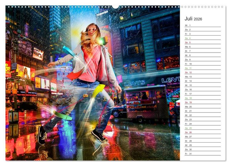 Produktbild: HipHopDance (Wandkalender 2026 DIN A2 quer), CALVENDO Monatskalender