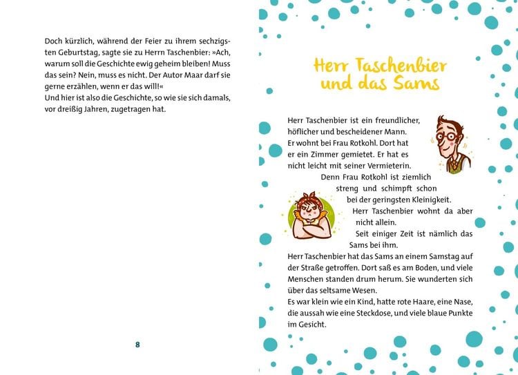 Produktbild: Das Sams 8. Ein Sams zu viel