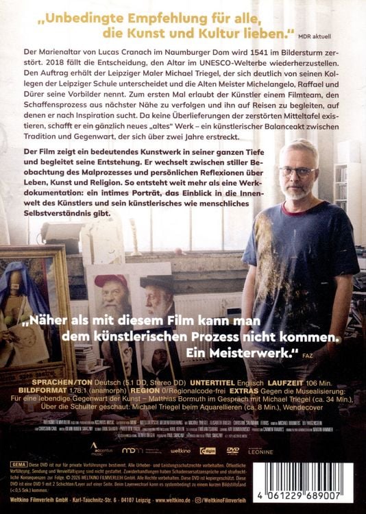 Produktbild: Triegel trifft Cranach - Malen im Widerstreit der Zeiten