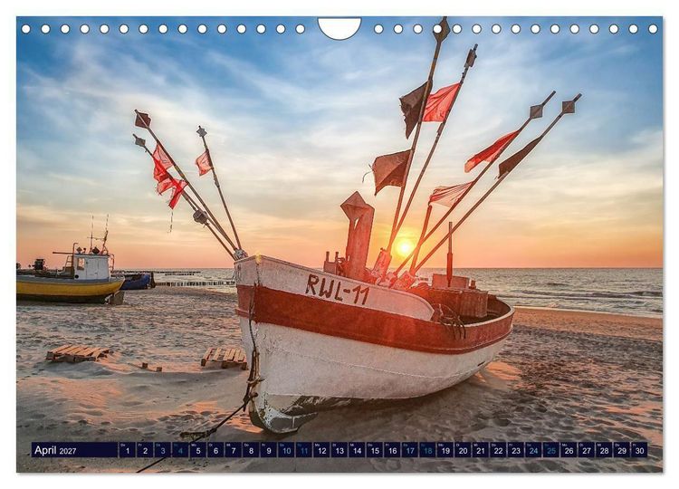 Produktbild: Ostseetr&auml;ume (Wandkalender 2027 DIN A4 quer), CALVENDO Monatskalender