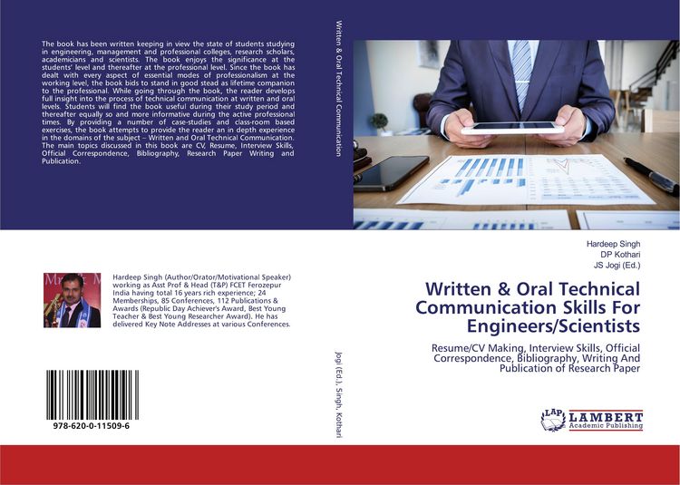 Produktbild: Written & Oral Technical Communication Skills For Engineers/Scientists