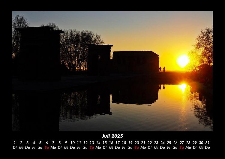 Produktbild: Sonnenuntergang 2025 Fotokalender DIN A3