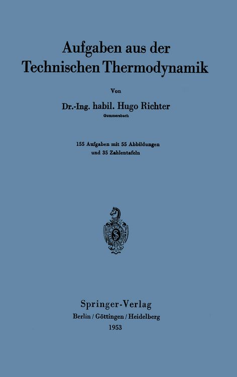 Produktbild: Aufgaben aus der Technischen Thermodynamik
