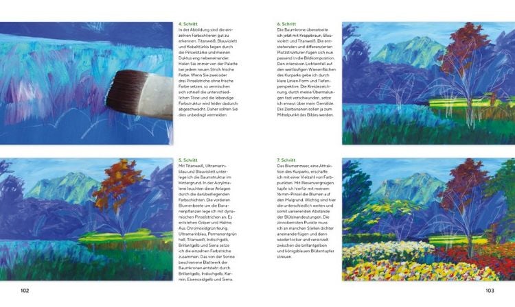 Produktbild: Acrylmalerei Landschaften