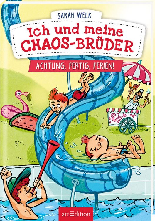 Produktbild: Ich und meine Chaos-Br&uuml;der &ndash; Achtung, fertig, Ferien! (Ich und meine Chaos-Br&uuml;der 4)