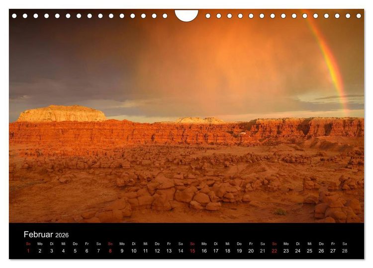 Produktbild: USA - Der Wilde Westen (Wandkalender 2026 DIN A4 quer), CALVENDO Monatskalender