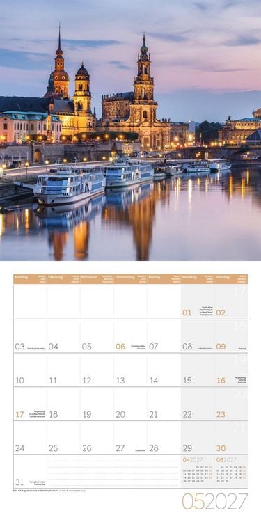 Produktbild: Deutschland Kalender 2027 - 30x30 - Art12