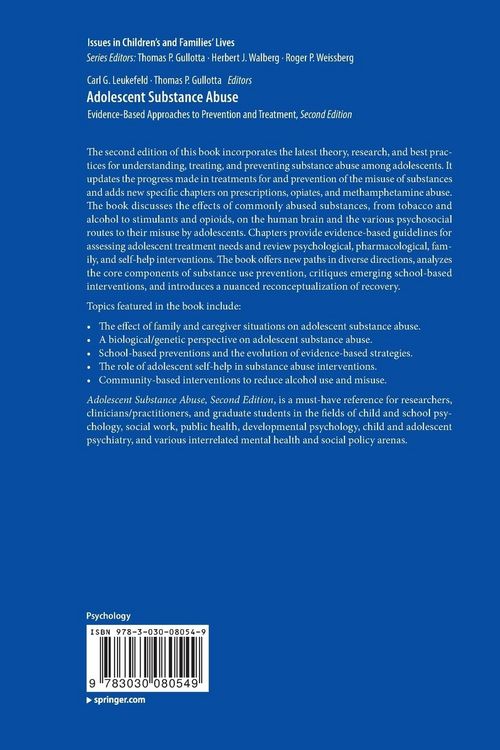Produktbild: Adolescent Substance Abuse