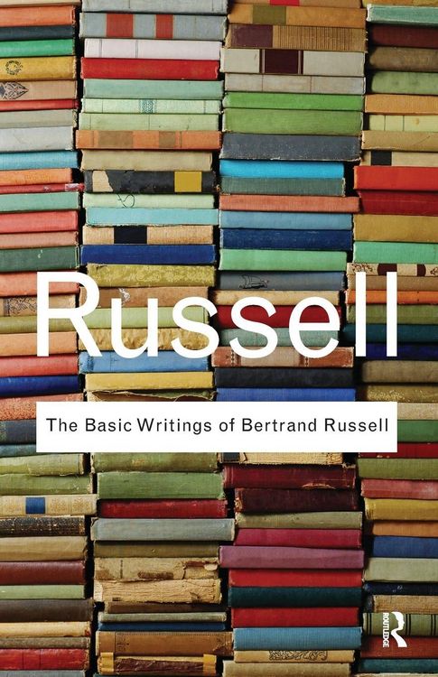 Produktbild: The Basic Writings of Bertrand Russell