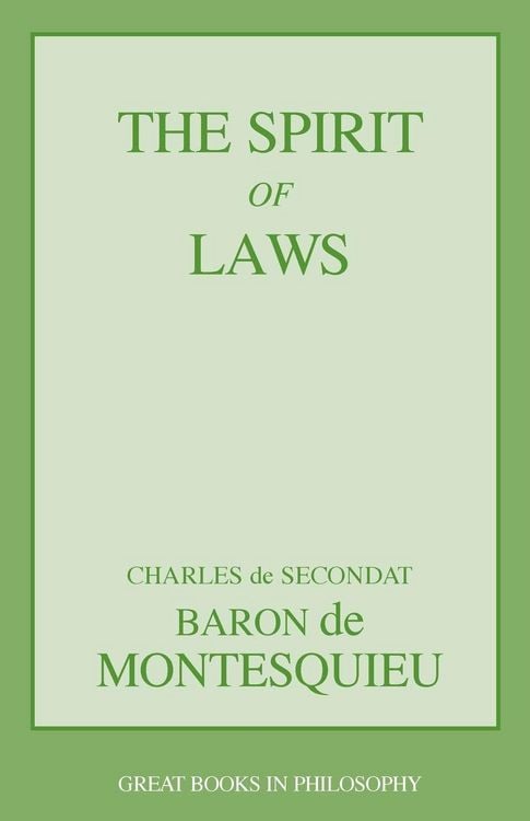 Produktbild: The Spirit of Laws
