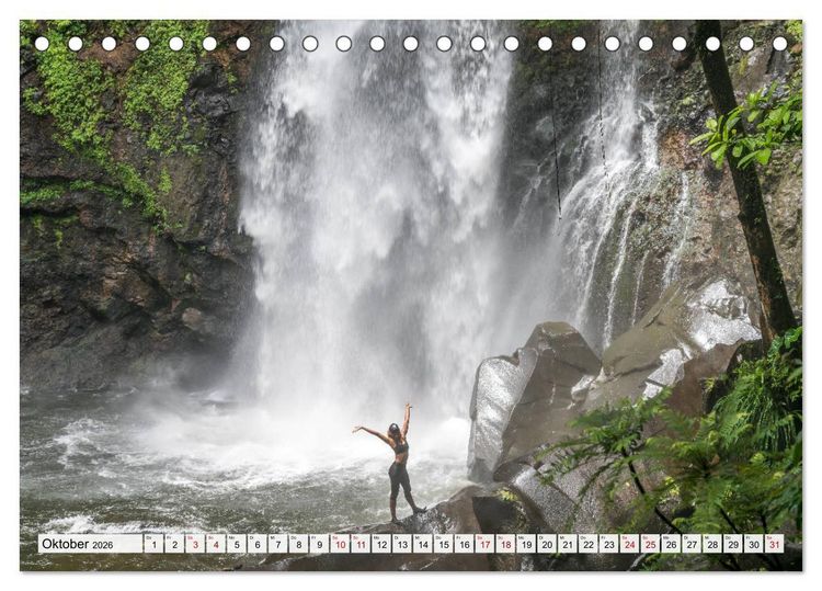 Produktbild: Wasserf&auml;lle (Tischkalender 2026 DIN A5 quer), CALVENDO Monatskalender