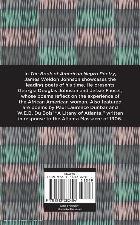 Produktbild: The Book of American Negro Poetry