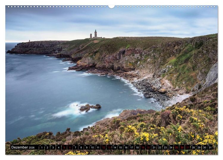 Produktbild: Armorica - Bretagne, Land am Ende der Welt (hochwertiger Premium Wandkalender 2026 DIN A2 quer), Kunstdruck in Hochglanz