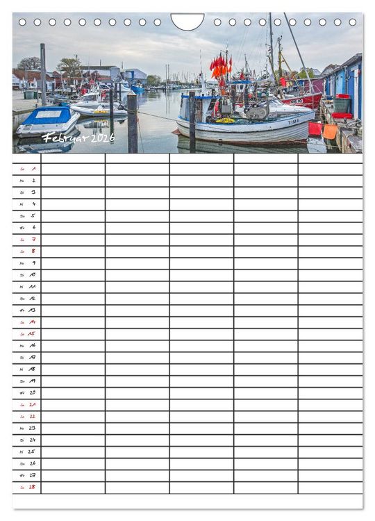 Produktbild: Timmendorfer Strand - Ostsee Urlaubsparadies (Wandkalender 2026 DIN A4 hoch), CALVENDO Monatskalender