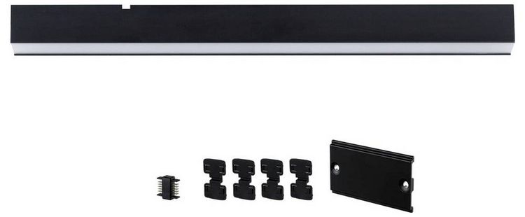 Produktbild: Paulmann 98167 Linion LED-Deckenleuchte LED 8.5W Schwarz