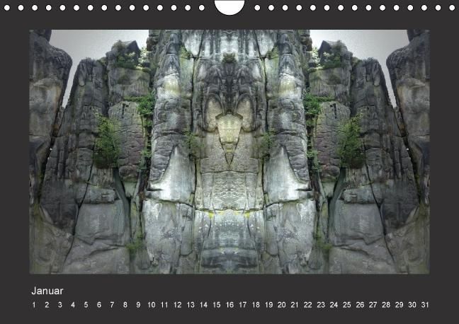 Produktbild: Spiegelwelten - die Externsteine (Wandkalender immerw&auml;hrend DIN A4 quer)