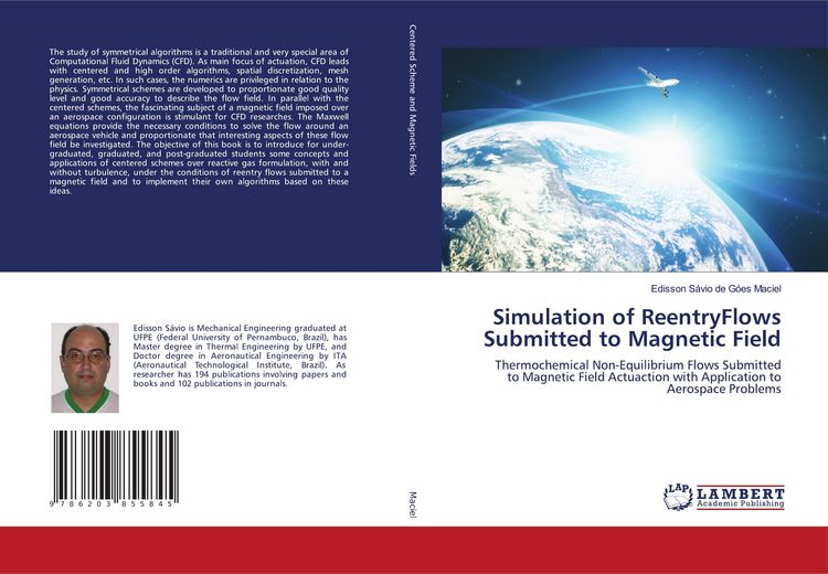 Produktbild: Simulation of ReentryFlows Submitted to Magnetic Field