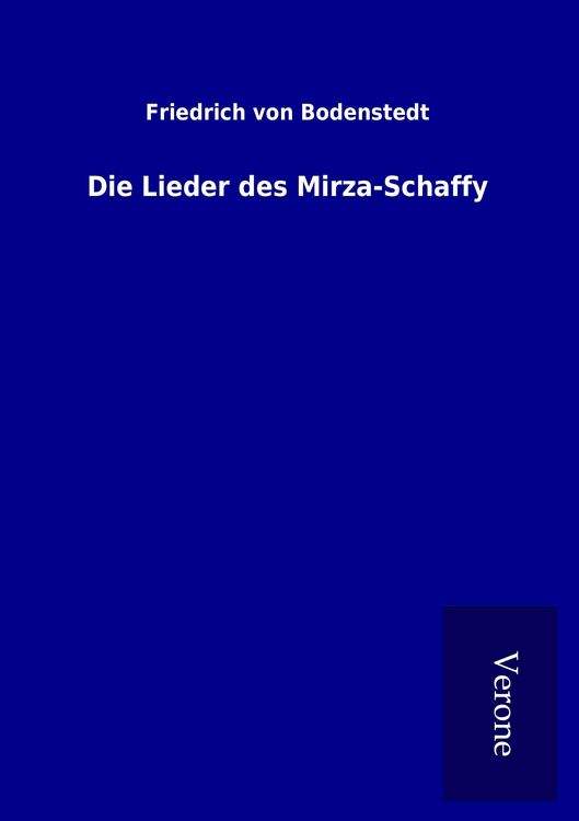 Produktbild: Die Lieder des Mirza-Schaffy