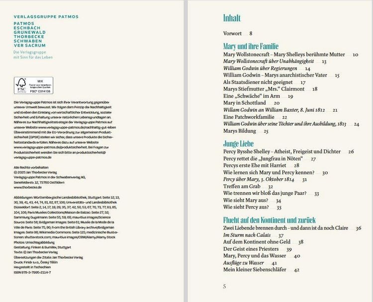 Produktbild: Mary Shelley &ndash; Wissenswertes & Erstaunliches &uuml;ber die Sch&ouml;pferin von &bdquo;Frankenstein&ldquo;